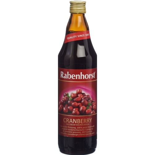 Rabenhorst Cranberry Muttersaft Flasche 750ml buy online