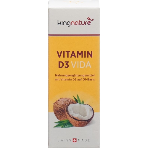 Kingnature Vitamin D3 Vida Flasche 30ml buy online