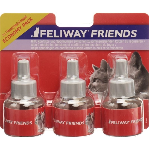 Feliway Friends Zerstäuber Nachfüll Trio 3x 48 buy online