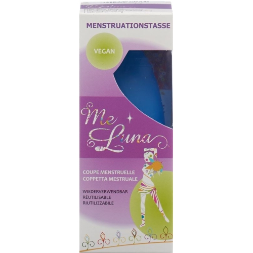 Me Luna Menstruationstasse Classic L Blau buy online