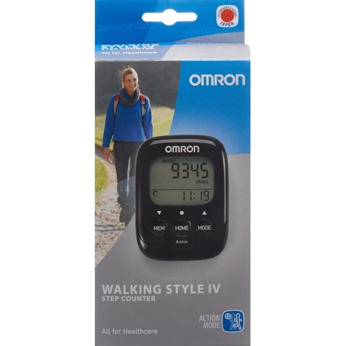 Omron Schrittzaehler Walking Style Iv Schwarz buy online