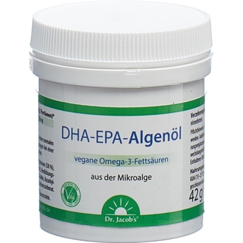 Dr. Jacob's Dha-epa-algenoel Kapseln Dose 60 Stück buy online