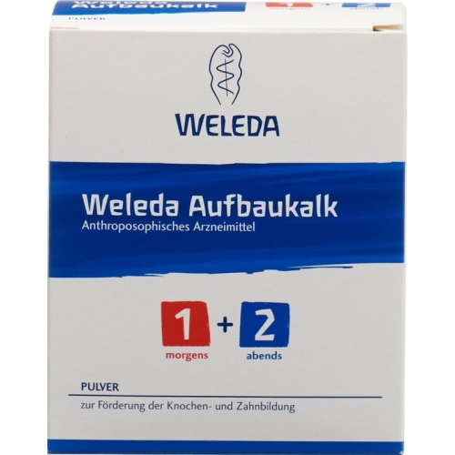 Weleda Aufbaukalk 1+2 Pulver 2 Glas 45g buy online