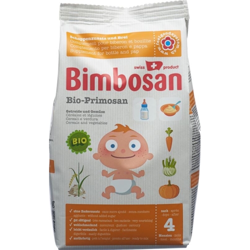 Bimbosan Organic Primosan Powder Grain Vegetables Bag 300 buy online