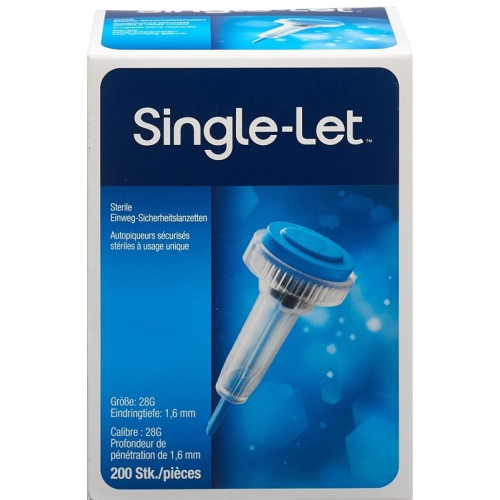 Single-let Einmalstechhilfe 200 Stück buy online