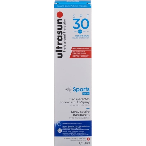 Ultrasun Sport Gel Spray SPF 30 150ml buy online