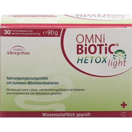 Omni-Biotic Hetox light powder 30x 3g buy online