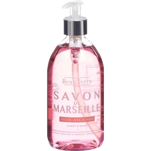 Beauterra Flüssigseife Marseille Alte Rose 500ml buy online