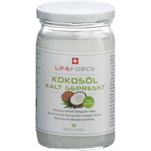 Qibalance Kokosöl Bio Glas 250ml buy online