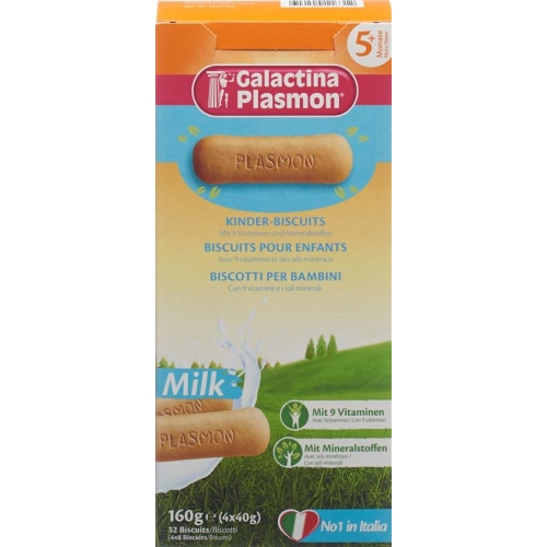 Galactina Plasmon Milk Kinder-Biscuits 40x 40g buy online