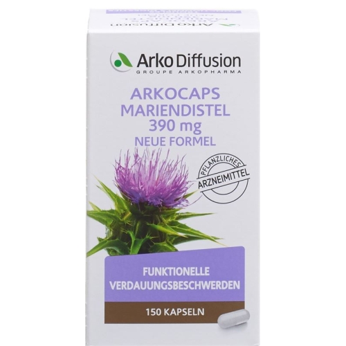 Arkocaps Mariendistel Kapseln 390mg Neue For 150 Stück buy online