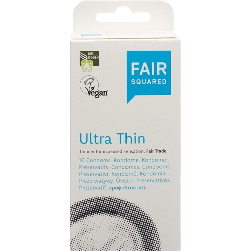 Fairsquared Kondom Ultra Thin Vegan 10 Stück buy online