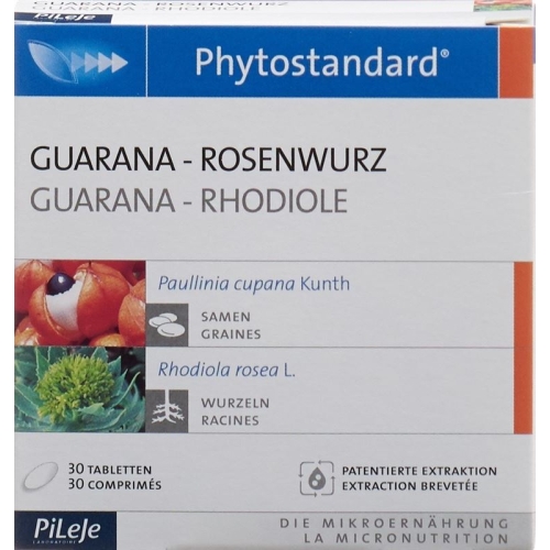 Phytostandard Guarana-Rosenwurz Tabletten 30 Stück buy online