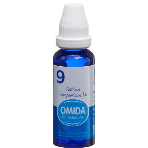 Omida Schüssler Nr9 Sodium phosphate Dil D 6 Fl 30 ml