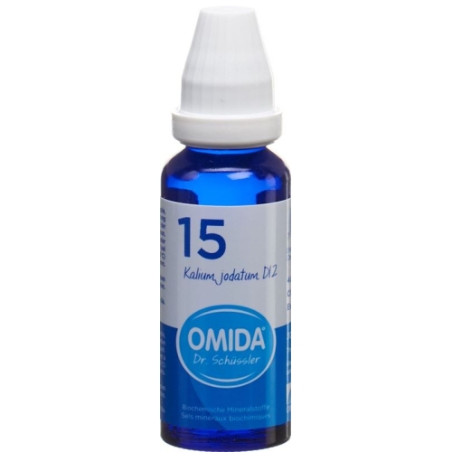 Omida Schüssler No15 Kal Jod Dil D 12 Flasche 30ml buy online