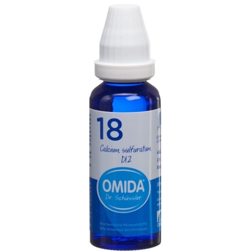 Omida Schüssler No18 Calc Sulf Dil D 12 Flasche 30ml buy online