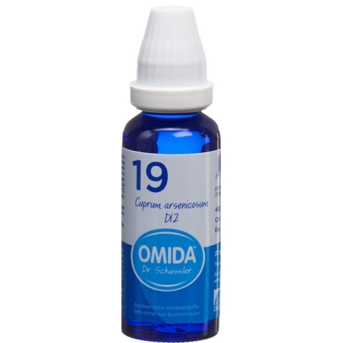 Omida Schüssler No19 Cupr Arsen Dil D 12 Flasche 30ml buy online