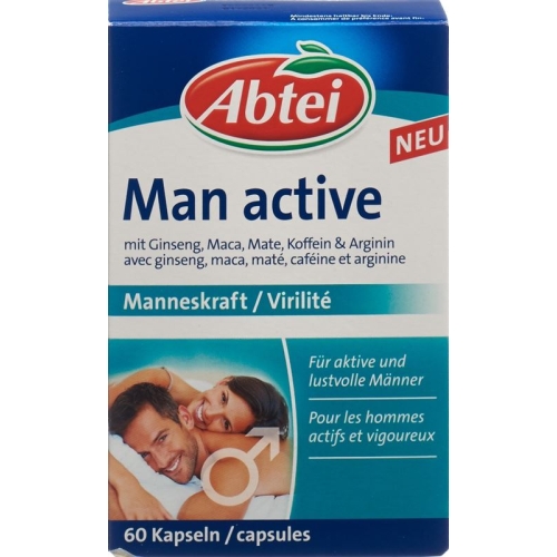 Abtei Man Active Capsules 60 pieces buy online