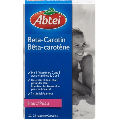 Abtei Beta-Carotene Capsules 25 pieces buy online