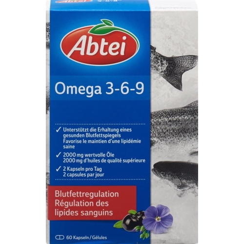 Abtei Omega 3-6-9 Capsules 60 pieces buy online