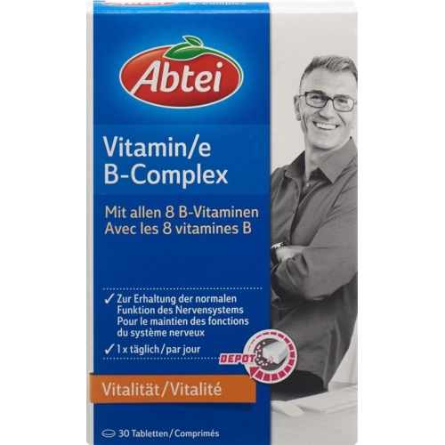 Abtei Vitamin B-complex Depot Tablets 30 Capsules buy online