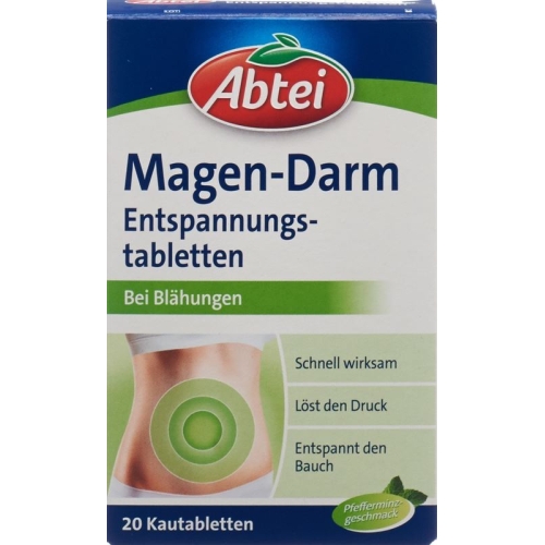 Abtei Magen-darm-entspannung Kautabletten 20 Stück buy online