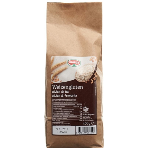 Morga Weizengluten Beutel 400g buy online