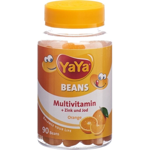 Yayabeans Multivitamin Orange ohne Gelatine 90 Stück buy online