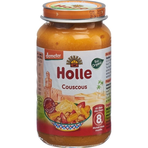 Holle Couscous glass from the 8th month Organic 220g buy online