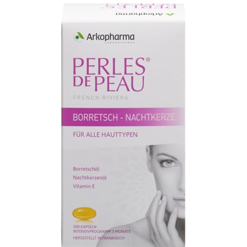 Perles De Peau Borretsch Nachtkerzen Kapseln 200 Stück buy online