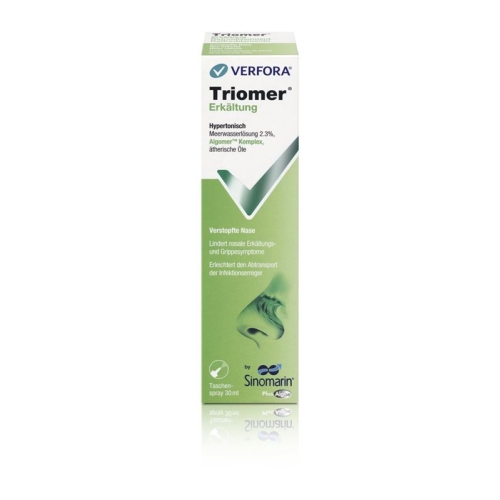 Triomer Erkältung Sinomarin Taschenspray 30ml buy online