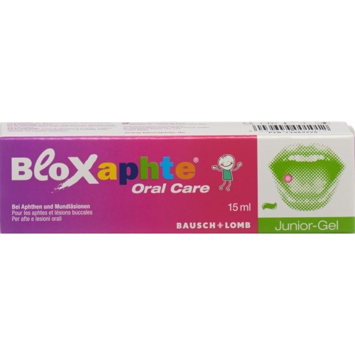 Bloxaphte Oral Care Junior Gel Tube 15ml buy online