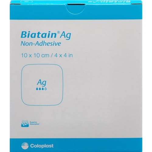 Biatain Ag Non-Adhesive 10x10cm 5 Stück buy online