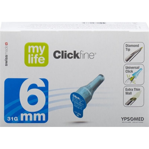 Mylife Clickfine Pen Nadeln 6mm 31g (neu) 100 Stück buy online