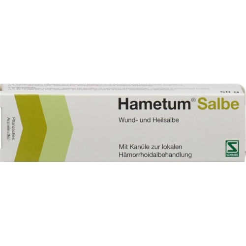 Hametum Salbe mit Kanüle (neu) Tube 50g buy online