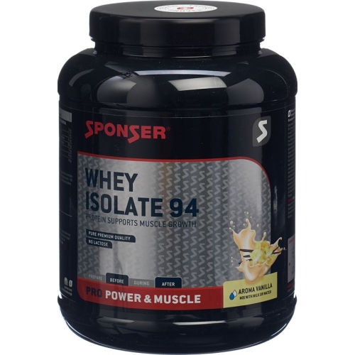 Sponser Whey Isolate 94 Vanilla can 850g buy online