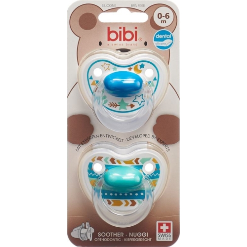 Bibi Nuggi Dental Happiness 0-6 Ring Trends Duo Main buy online