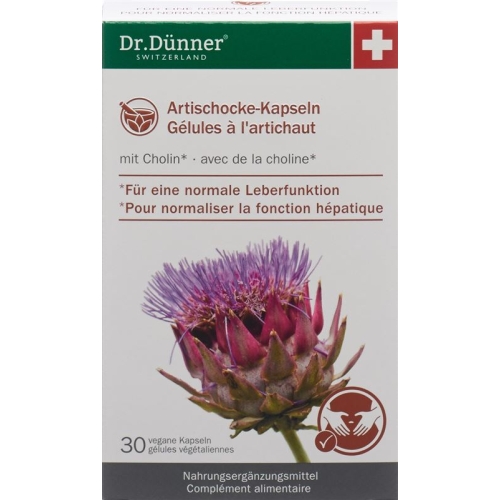 Dr. Dünner Essenzavita Artichoke and Choline Capsules 30 pieces buy online