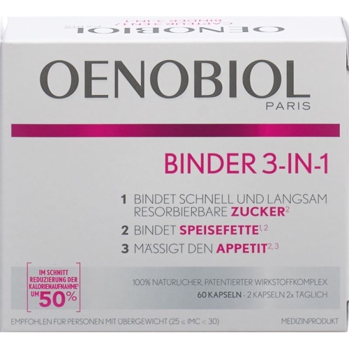 OENOBIOL Binder 3 in 1 Kaps 60 pcs