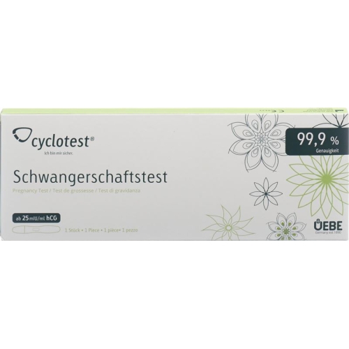 Cyclotest pregnancy test