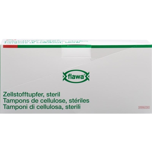 Flawa Zellstofftupfer 4x5cm Steril 70x 2 Stück buy online