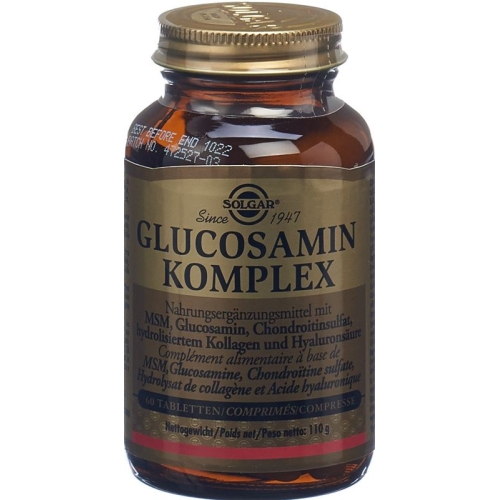 Solgar Glucosamin Komplex Tabletten Flasche 60 Stück buy online