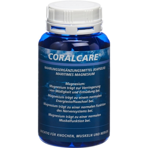 Coralcare Magnesium Kapseln 500mg Dose 120 Stück buy online