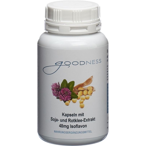 Goodness Soja-rotklee-isaflavon Kapseln 440mg 90 Stück buy online