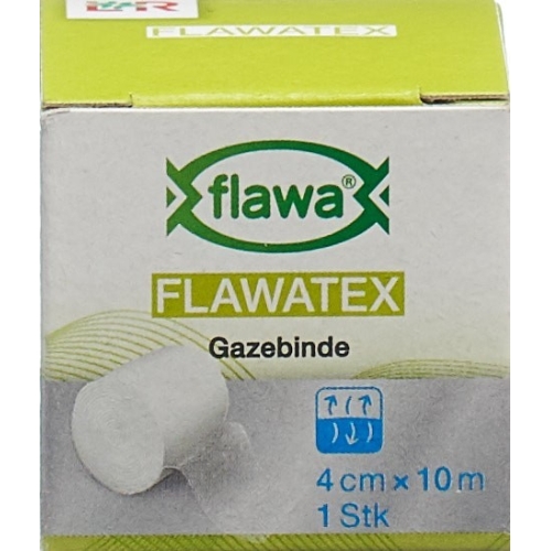 Flawa Flawatex gauze bandage inelastic 4cmx10m