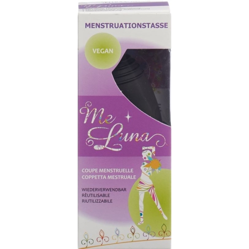 Me Luna Menstrual Cup Classic M Ball Black buy online