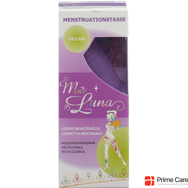 Me Luna Menstrual Cup Classic M Ball Purple