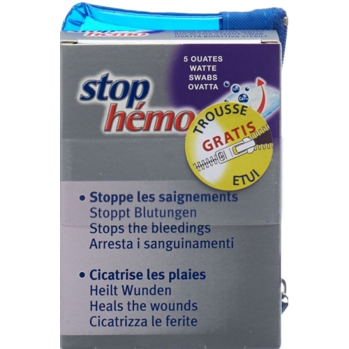 Stop Hemo Watte + Etui Geschenkt Beutel 5 Stück buy online