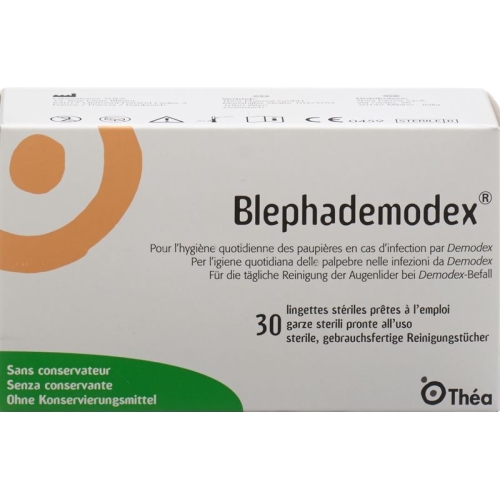 Blephademodex Pads Steril 30 Stück buy online