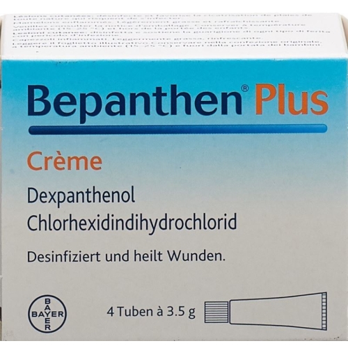 Bepanthen Plus Creme 5% 4 Tube 3.5g buy online